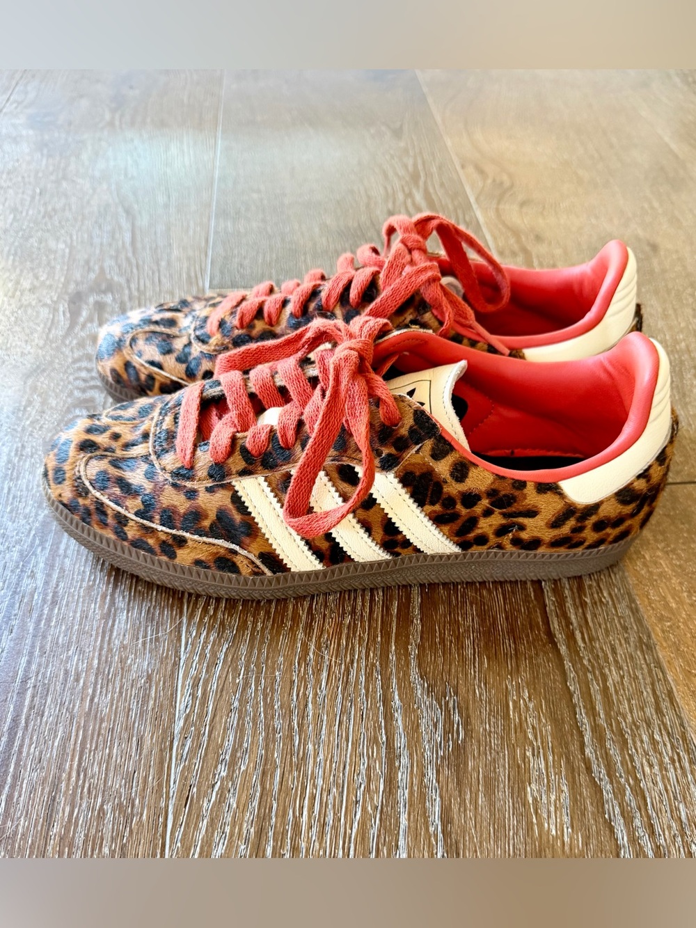 Adidas Samba OG Red Leopard - Picture 4 of 8
